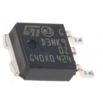STD3NK90ZT4, Транзистор, N-channel 900В 3А 4.8 Ом, [TO-252 (D-PAK)]