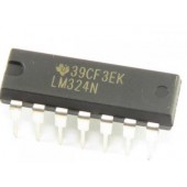 LM324AN (HA17324), Микросхема / Счетверенный ОУ общего применения, [DIP-14]