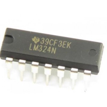 LM324AN (HA17324), Микросхема / Счетверенный ОУ общего применения, [DIP-14]