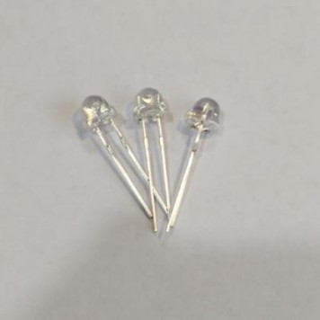 5 мм (4.8 мм) R  20mA 1.9-2.1 V, Светодиод Красный