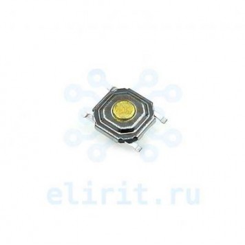 KAN0541-0163B, Кнопка тактовая, 5.1x5.1x1.65mm