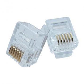 RJ12 (TP-6P6C), Разъем телефонный
