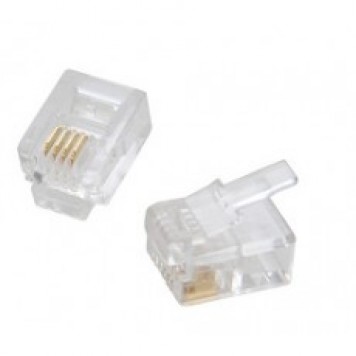 RJ11 (TP-4P4C), Разъем телефонный