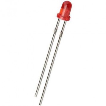 FYL-3014 RD, Светодиод, 3 mm 30mcd 20° красный матовый