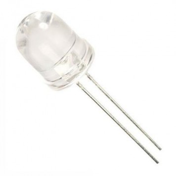 FYL-10003 UYC, Светодиод, 10мм 660нМ 1500мКд, Желтый прозрачный