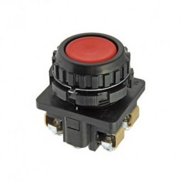 КЕ-011 исп.3, Кнопочный выключатель / Кнопка, Красная  (2р) У3 660В