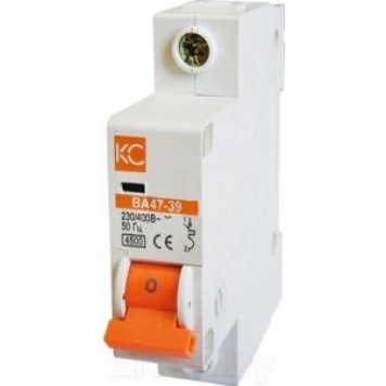 ВА47-39 1P 25A хар. С, Автоматический выключатель