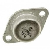 КТ818ГМ, Транзистор, PNP 15А 90В h21e =12…225 (BDX18), [КТ-9 / TO-3]