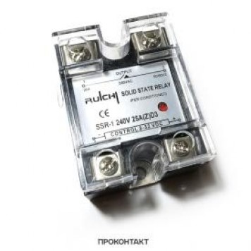 SSR-1 240V 40A (Z)D3 (3-32v), Реле твердотельное,  Z-с контролем перехода через 0
