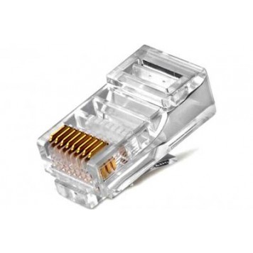 RJ45 (TP-8P8C) UTP, Разъем сетевой, на кабель