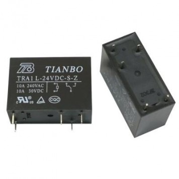 TRA1L-24VDC-S-Z 12A, Реле / Электромеханическое, SPDT  form 1C