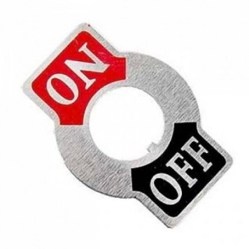 KN-3, Пластины, ON-OFF для тумблеров KN-3