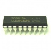 ULN2803APG, Микросхема / Матрица из восьми транзисторов Дарлингтона, 500мА, 50В, [DIP-18]
