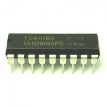 ULN2803APG, Микросхема / Матрица из восьми транзисторов Дарлингтона, 500мА, 50В, [DIP-18]