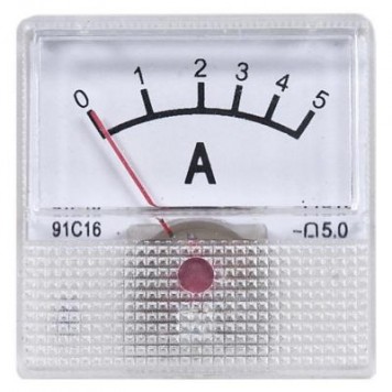 Амперметр 5А (40х40), без шунта постоянный ток