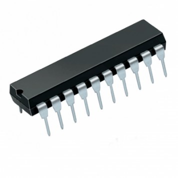 IN74AC273N (ЭКР1554ИР35), Микросхема / 8-разрядный регистр, управляемый по фронту, [DIP-20]