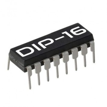 IN74AC138N (ЭКР1554ИД7), Микросхема / Дешифратор двоичный 3- 8, [DIP-16]