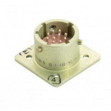 ОНЦ-БС-1-10/14-В1-1-В, Разъем, монтаж на блок (1989г)