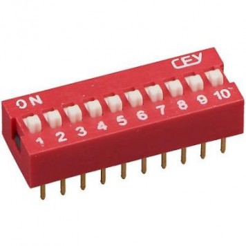DS-10 (SWD1-10), Переключатель, 10 контактных групп