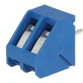 GS021-5.0-02P (DG330-5.0-02P-12), Клеммник винтовой, 2 контакта шаг 5мм