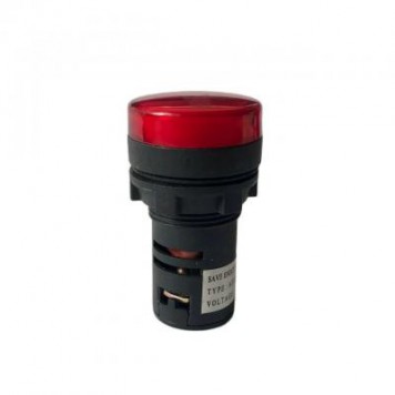 AD22-22DS красная 24VDC, Светосигнальная арматура