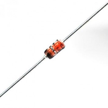 BZX55C5V6, Стабилитрон, 5.6 В 0.5Вт  (КС156А BZX79C4V7 BZX55C5V6), [DO-35]