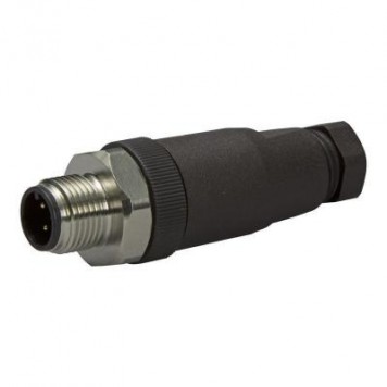 Разъем SACC-MS-3CON-PG 7-M , Разъем / герметичный, 3pin вилка на кабель с гайкой