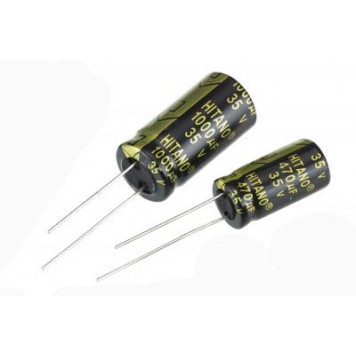 (К50-35) 1000мкф 50в 105° KM, Конденсатор электролитический / стандартный сетевой, (13*25), VENT