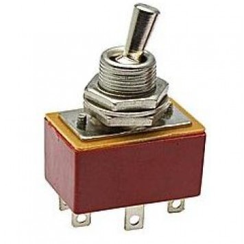 Тумблер ТП1-2 металл (имп. аналог)